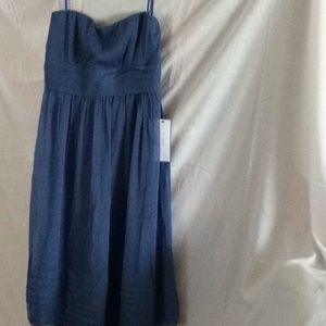 Strapless J Crew special occasions dress